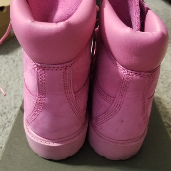 Timberland juniors pink boots - Picture 3 of 10